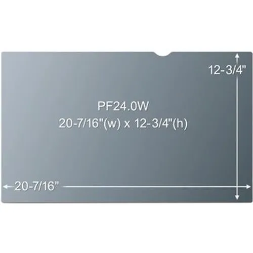 3M 3-Pack Privacy Filter for 24" Widescreen Monitor (16:10) (PF240W1B)
