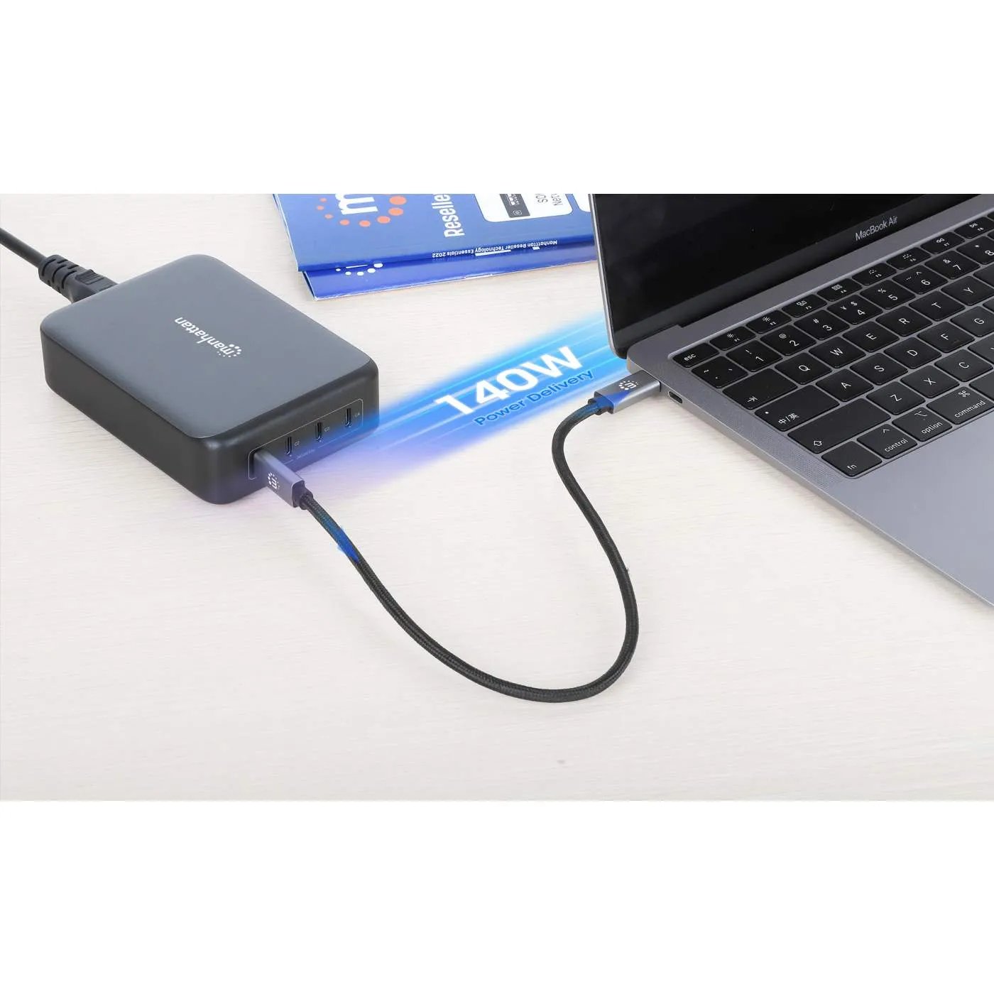 4-Port GaN USB Power Delivery Charging Station - 240 W / PD 3.1