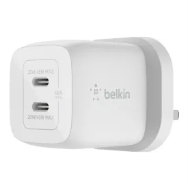 45W Pd Pps Dual Usb-C Gan Charger