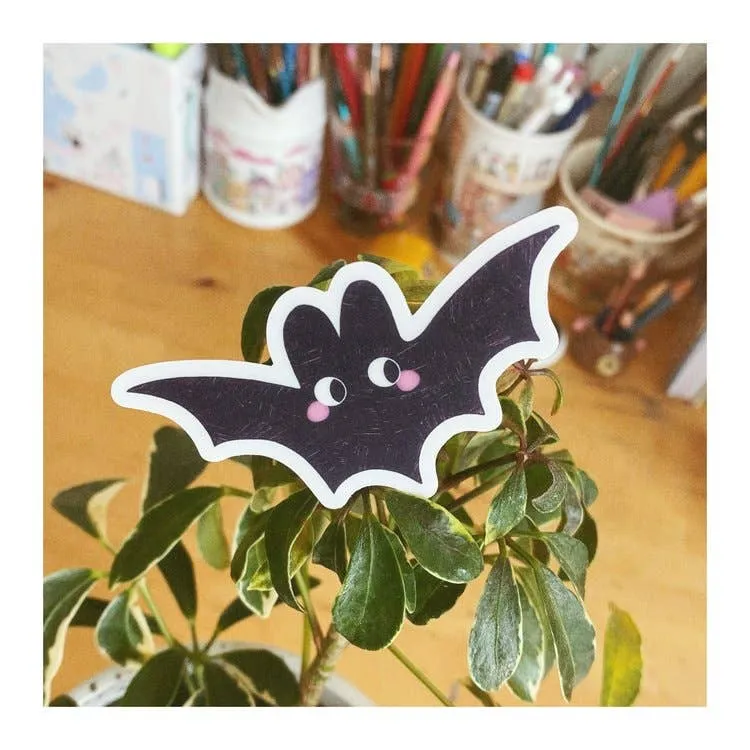 Baby Bat Transparent Sticker