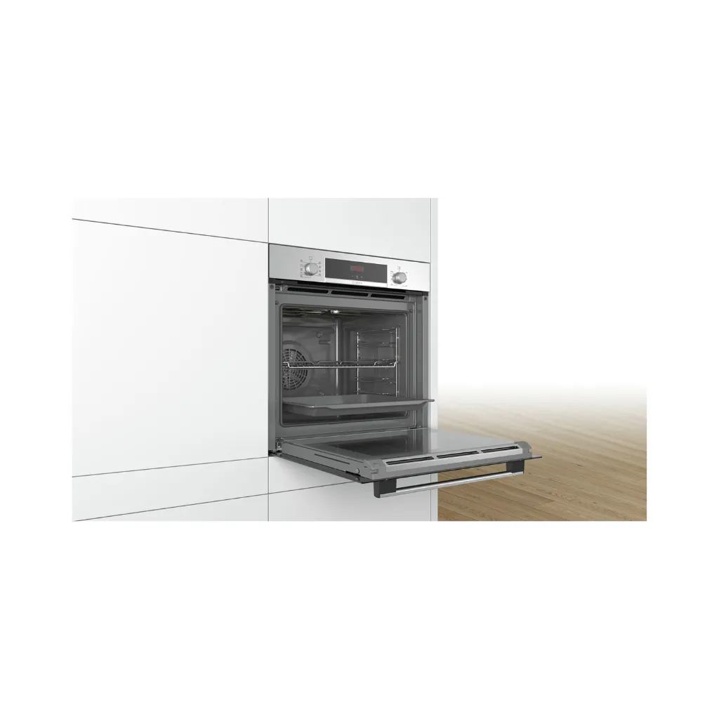 Bosch HBA574BS0A 71L Series 4 Stainless Steel Built-In Oven