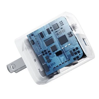New - Anker 2-Port 33W Wall Charger with 6' Lightning to USB-C Cable - White